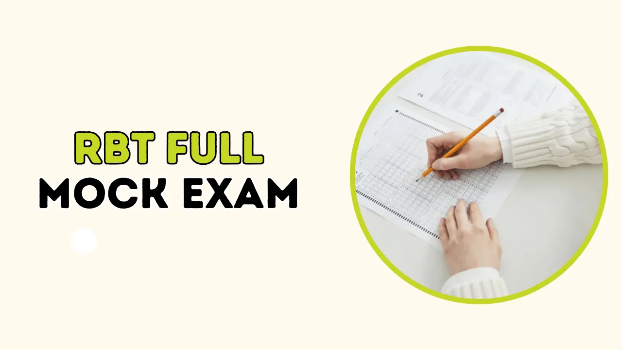 RBT Full Mock Exam